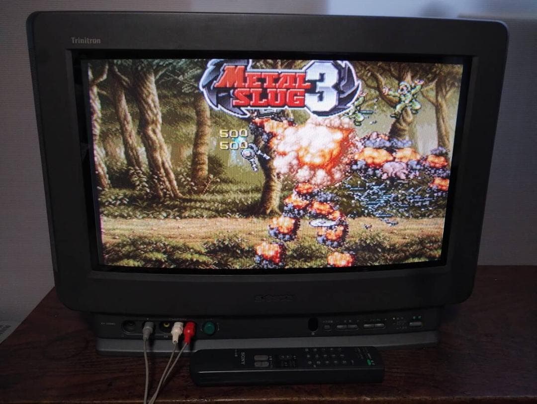 運送保険付き　SONY S端子　20型 ブラウン管テレビ KV-20SW2