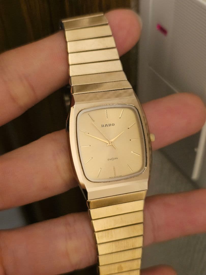 RADOー 腕時計 DIASTAR メンズ クォーツ QZ 純正ベルト 中古