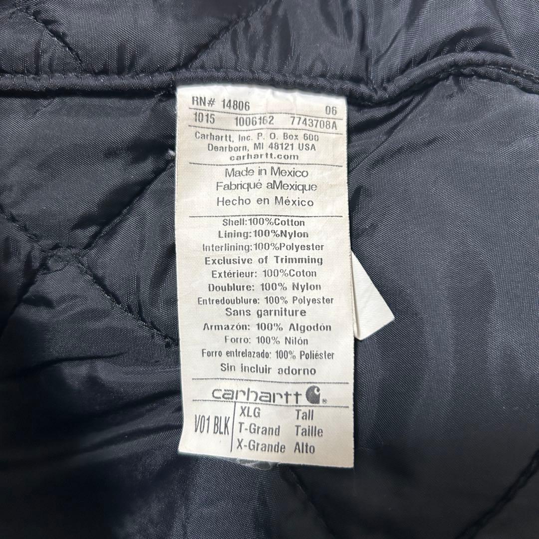 ヤ*ン様 カーハート　ベスト　ブラック　XL TALL