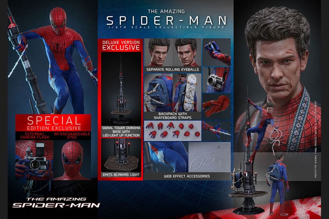 ホットトイズ　アメイジングスパイダーマン (2.0デラックス版)