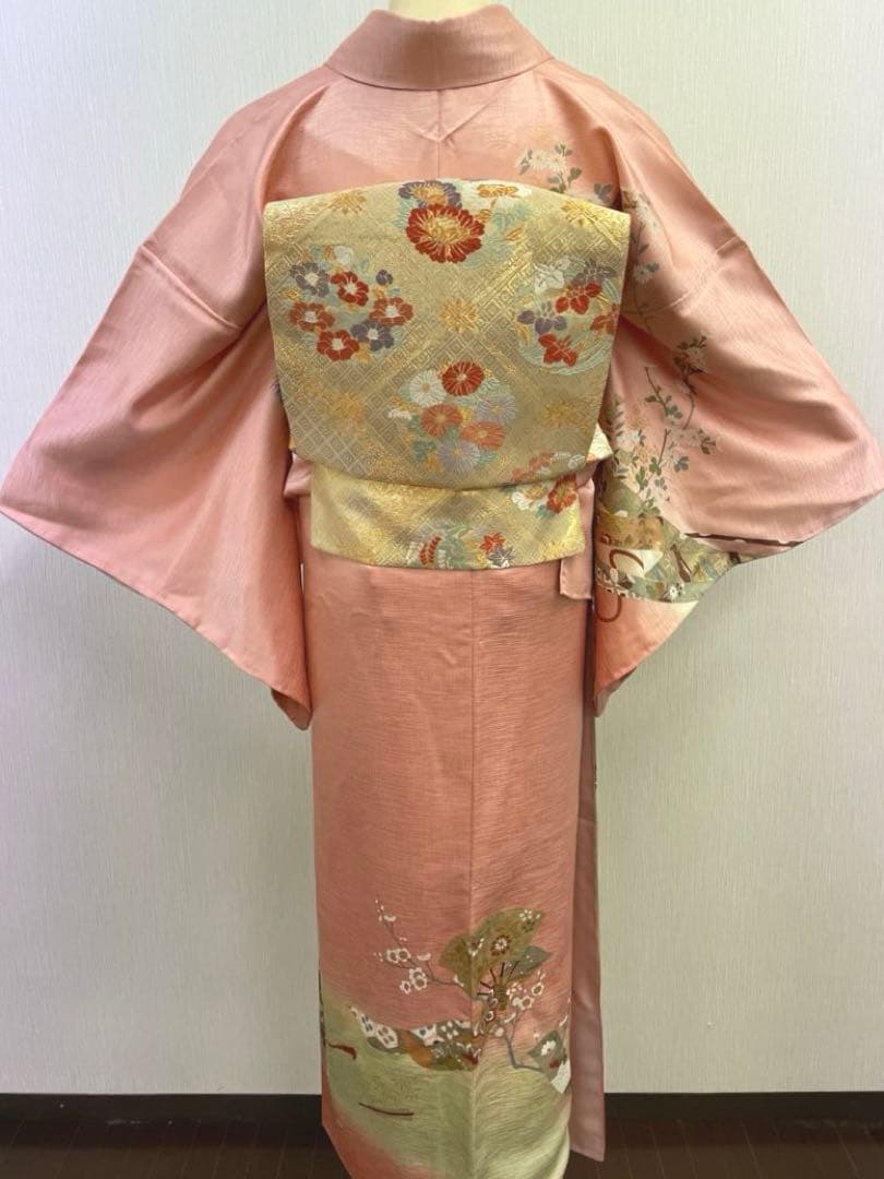 梅乃【149】正絹　訪問着　フルセット　長襦袢付　七五三　お宮参り　結婚式