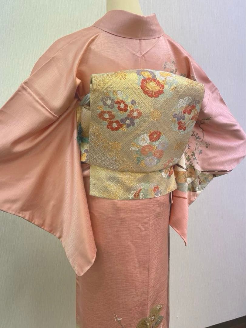 梅乃【149】正絹　訪問着　フルセット　長襦袢付　七五三　お宮参り　結婚式