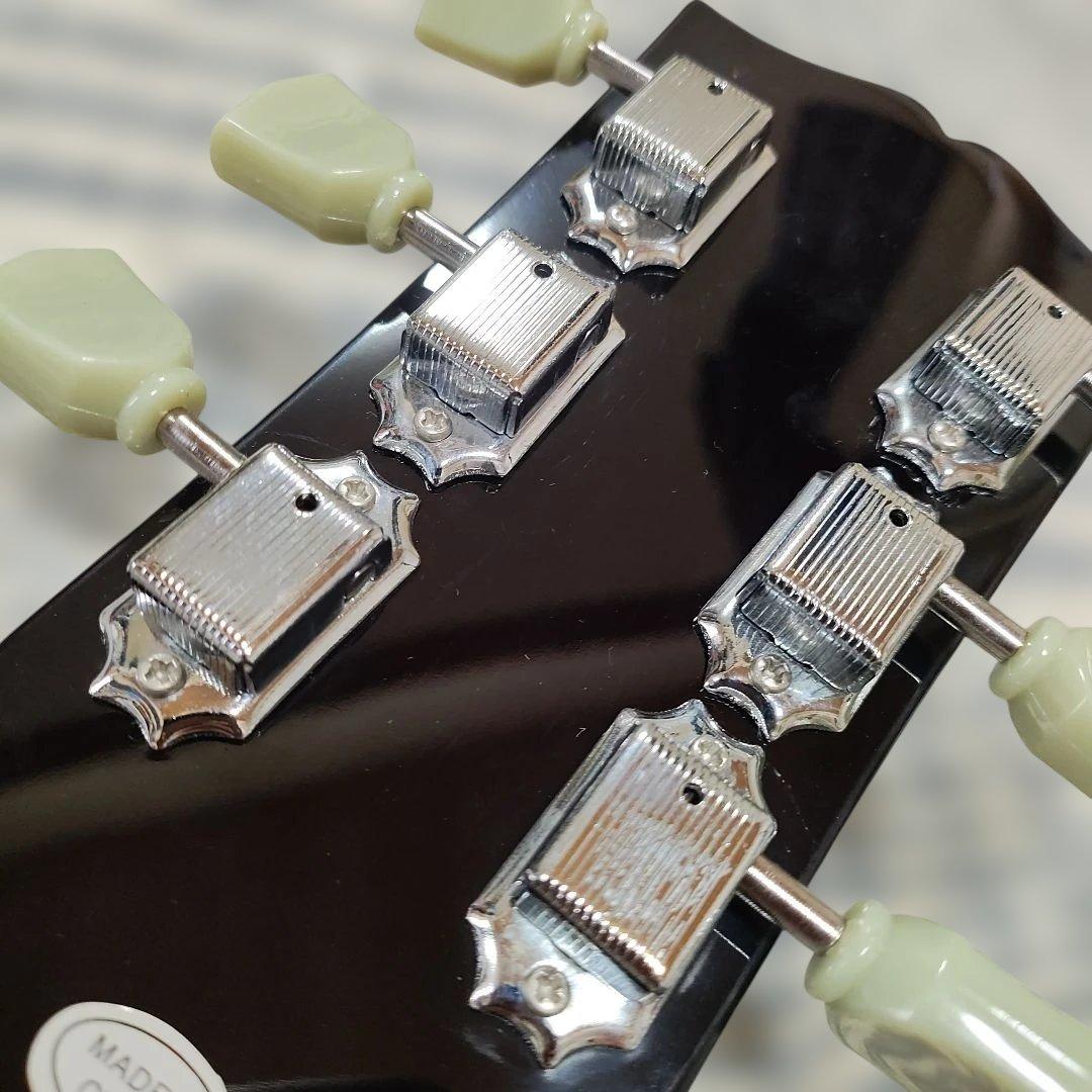 美品　フォトジェニック　レスポールスタイル エレキギター ゴールド