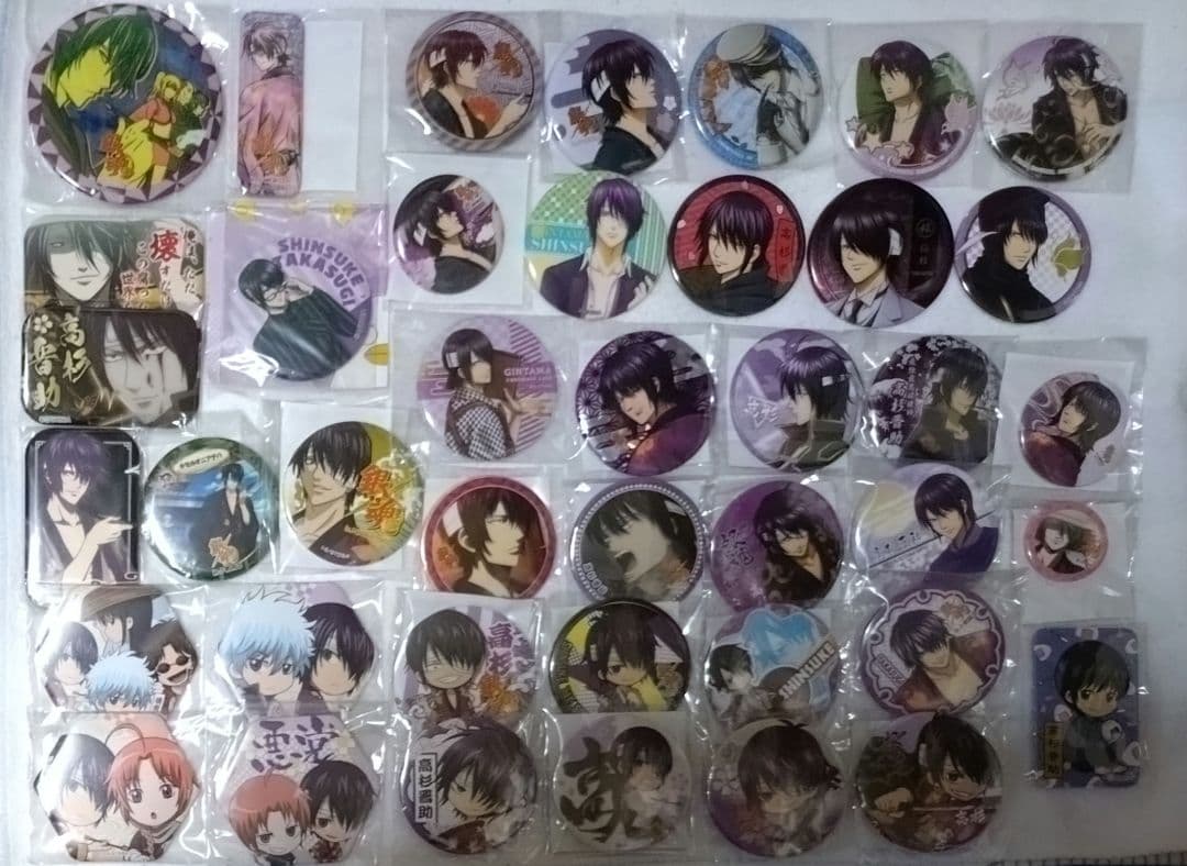 銀魂　高杉　缶バッジ　j-world　花鳥風月　ダッシュストア　ドS　一番カフェ