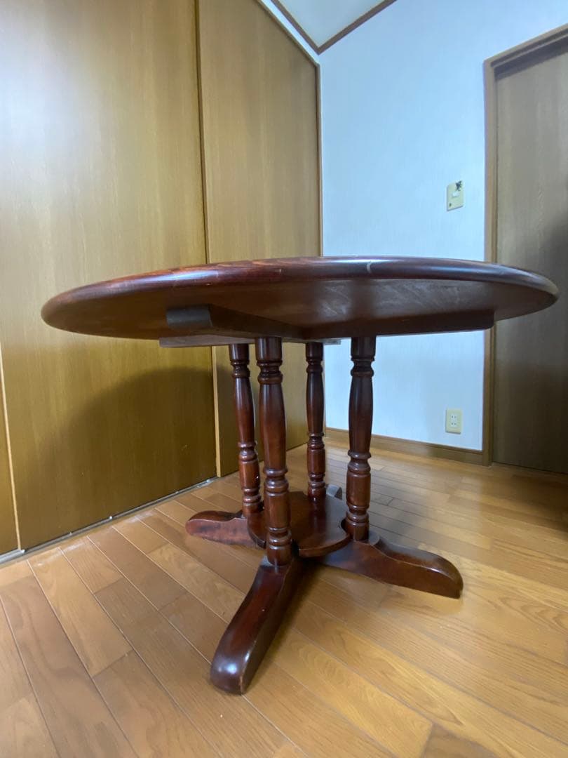 【柏木工】ヴィンテージ ラウンドテーブル