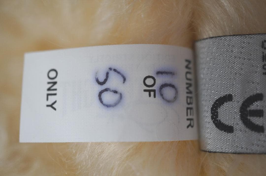 【M2512-19】メリーソート テディベア 10/50 チーキー クリーム