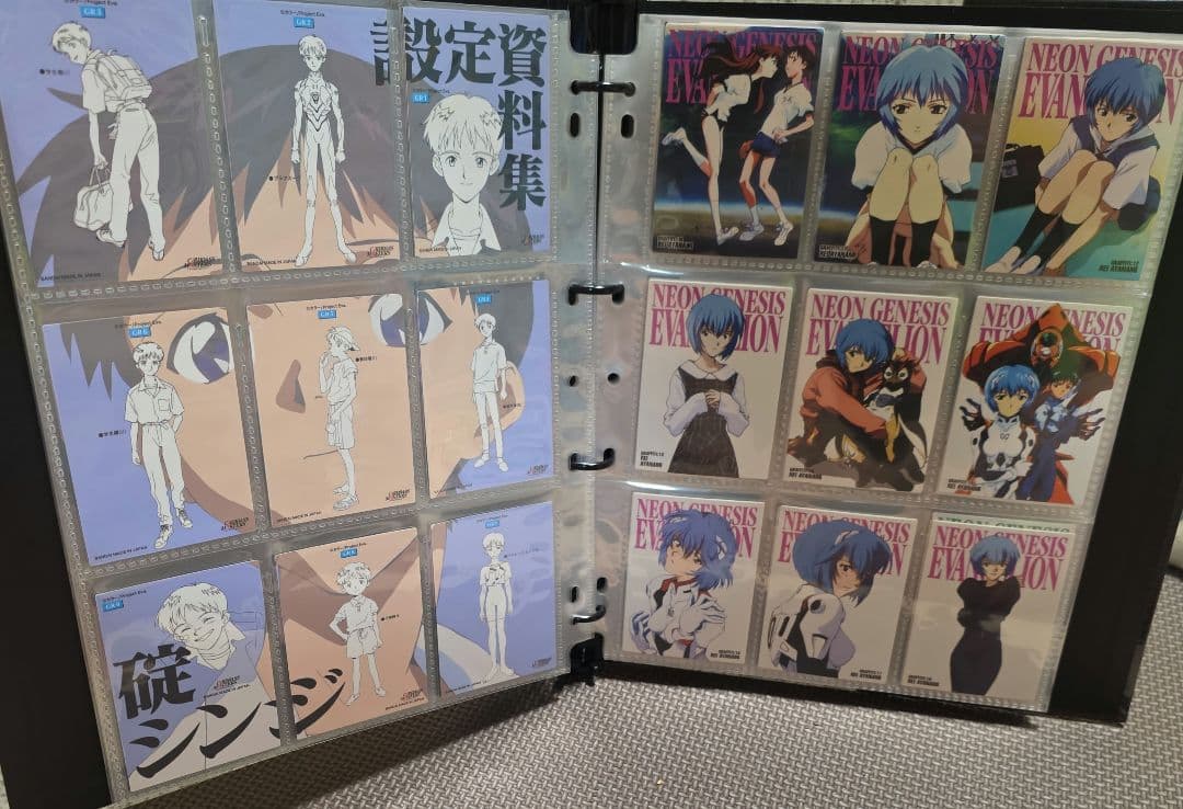 新世紀エヴァンゲリオン　カードダス復刻版　全種コンプリート