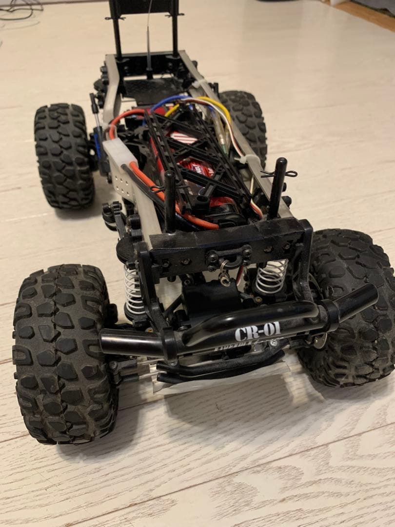 タミヤ トヨタランドクルーザー(CR-01) 動作未確認　プロボ付き