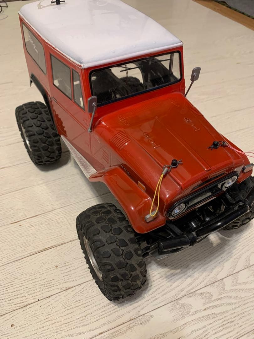 タミヤ トヨタランドクルーザー(CR-01) 動作未確認　プロボ付き