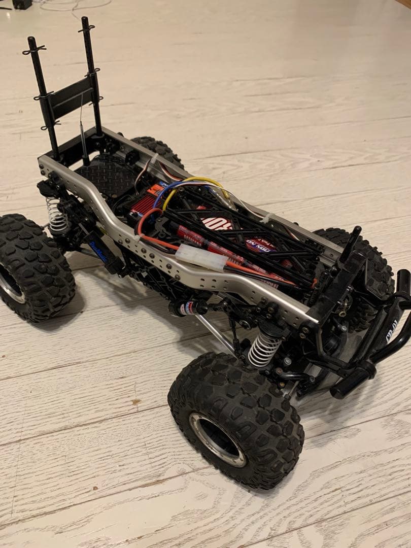 タミヤ トヨタランドクルーザー(CR-01) 動作未確認　プロボ付き