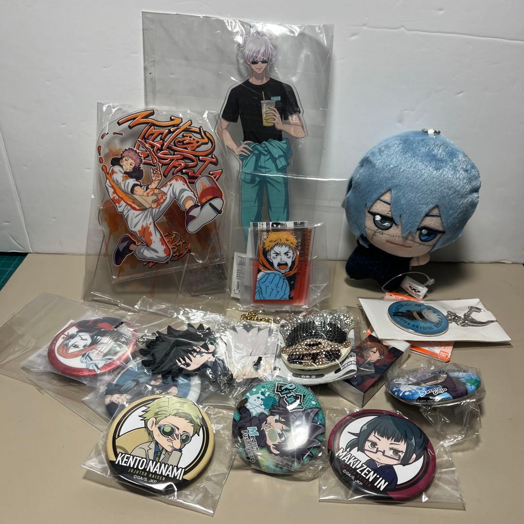 呪術廻戦　ドリンクホルダー　フィギュア セット