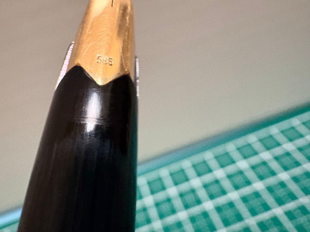 【匿名配送】モンブラン 万年筆　14金ペン