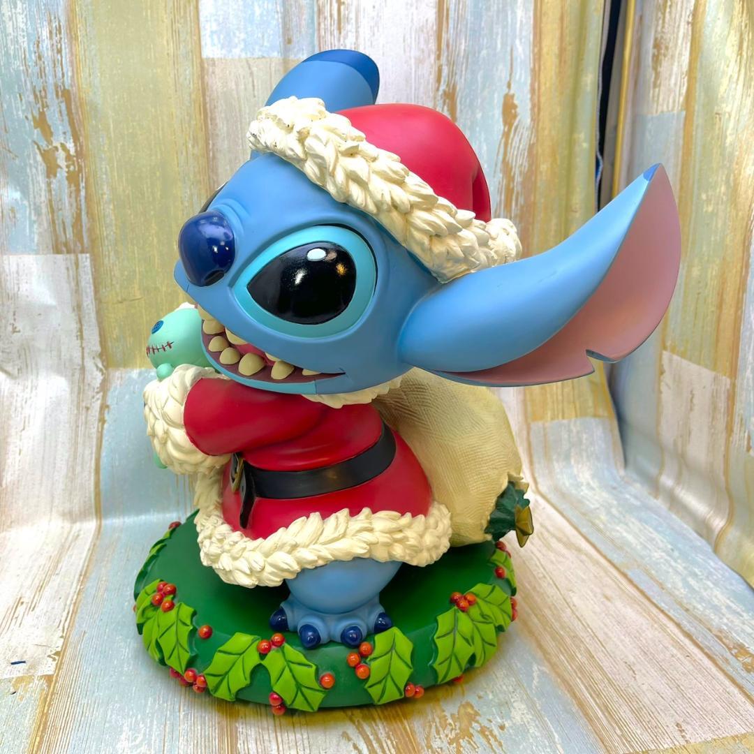 626体限定★リロ＆スティッチ ビッグフィギュア サンタスティッチ