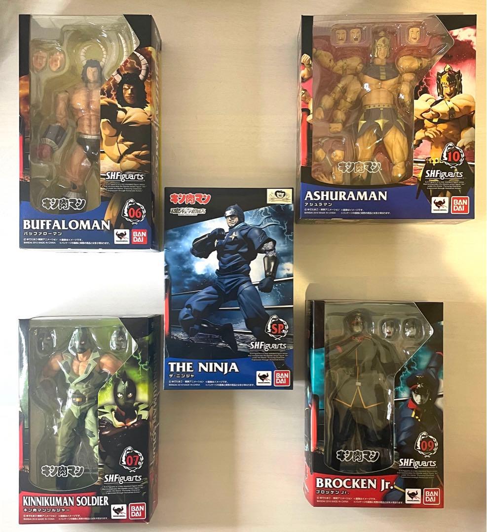 【新品未使用品】　キン肉マン　超人血盟軍フィギュアセット