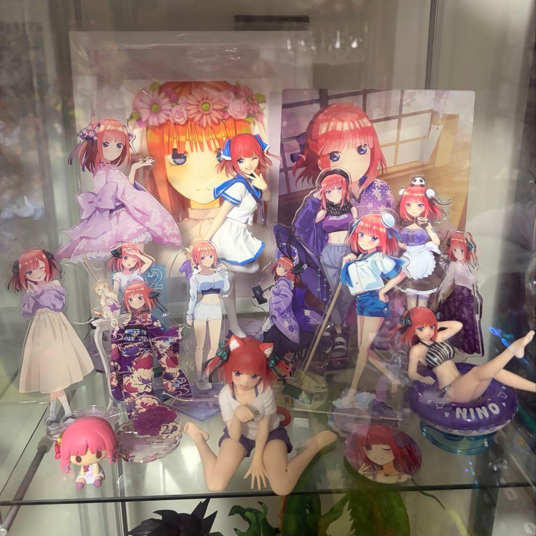 五等分の花嫁 中野二乃 グッズ まとめ売り アクリルスタンド フィギュア