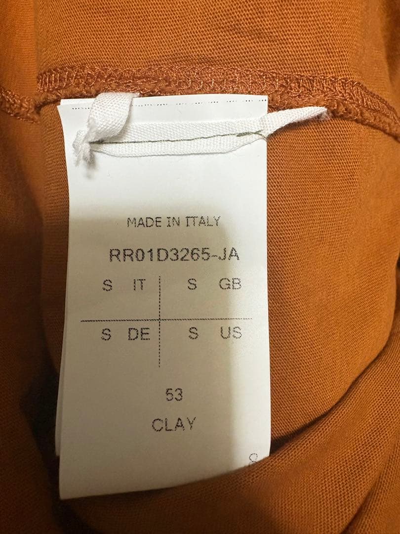 トップス Rick Owens SHORT LEVEL T