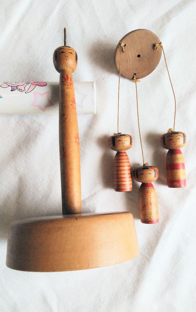 こけし メリーゴーランド【工人 高橋 忠蔵作】