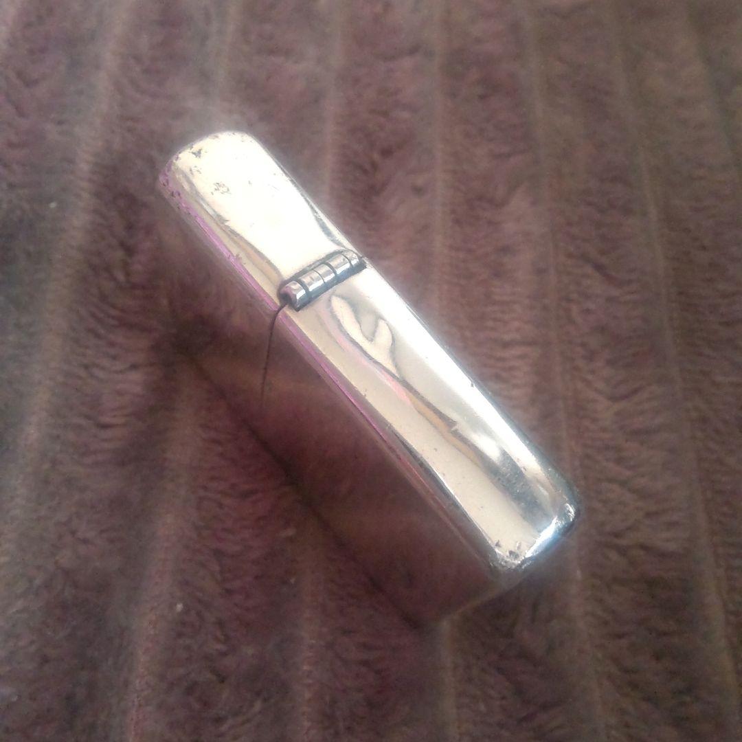 OLDスターリングシルバー ジッポ イン ダイヤ