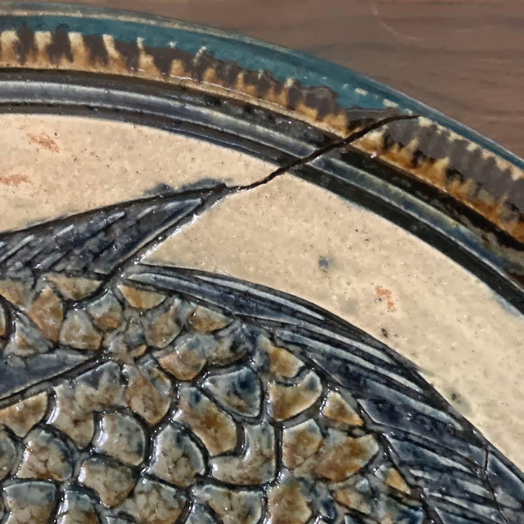 人間国宝　金城次郎　大皿