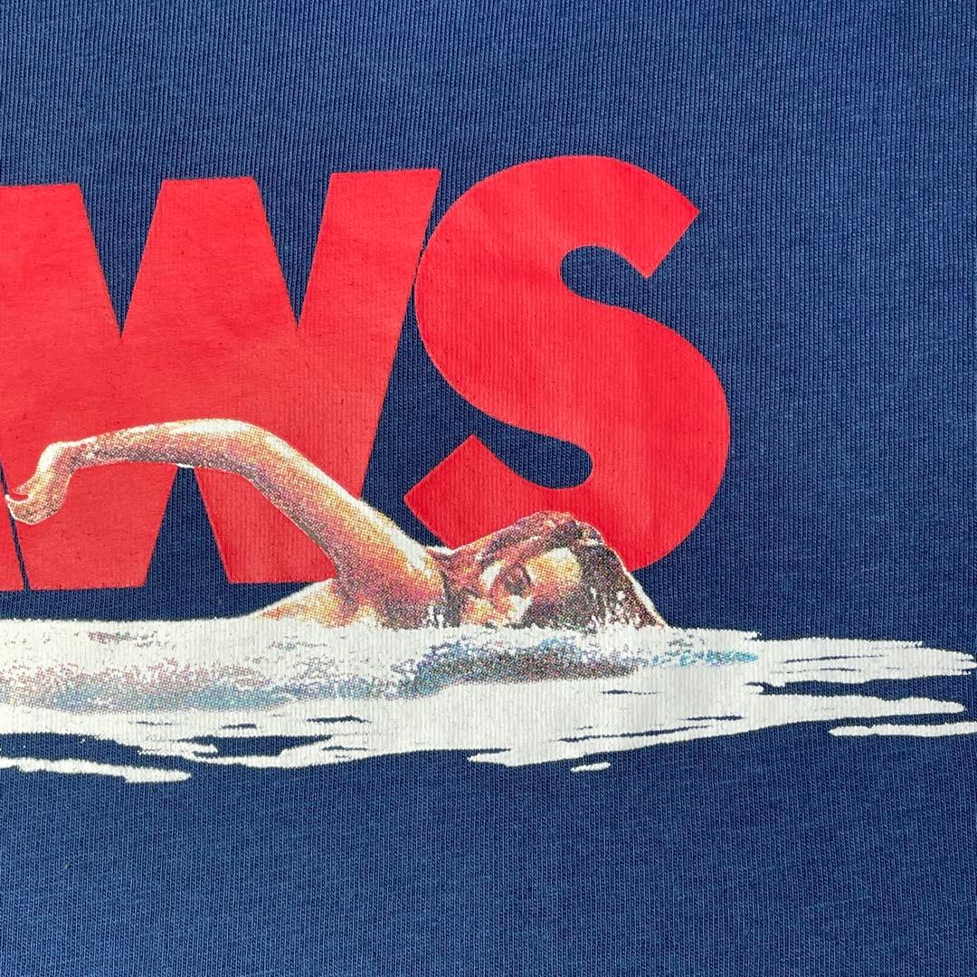 【希少】公式ライセンス JAWS ジョーズ タンクトップ 両面プリント 美品 Ｌ