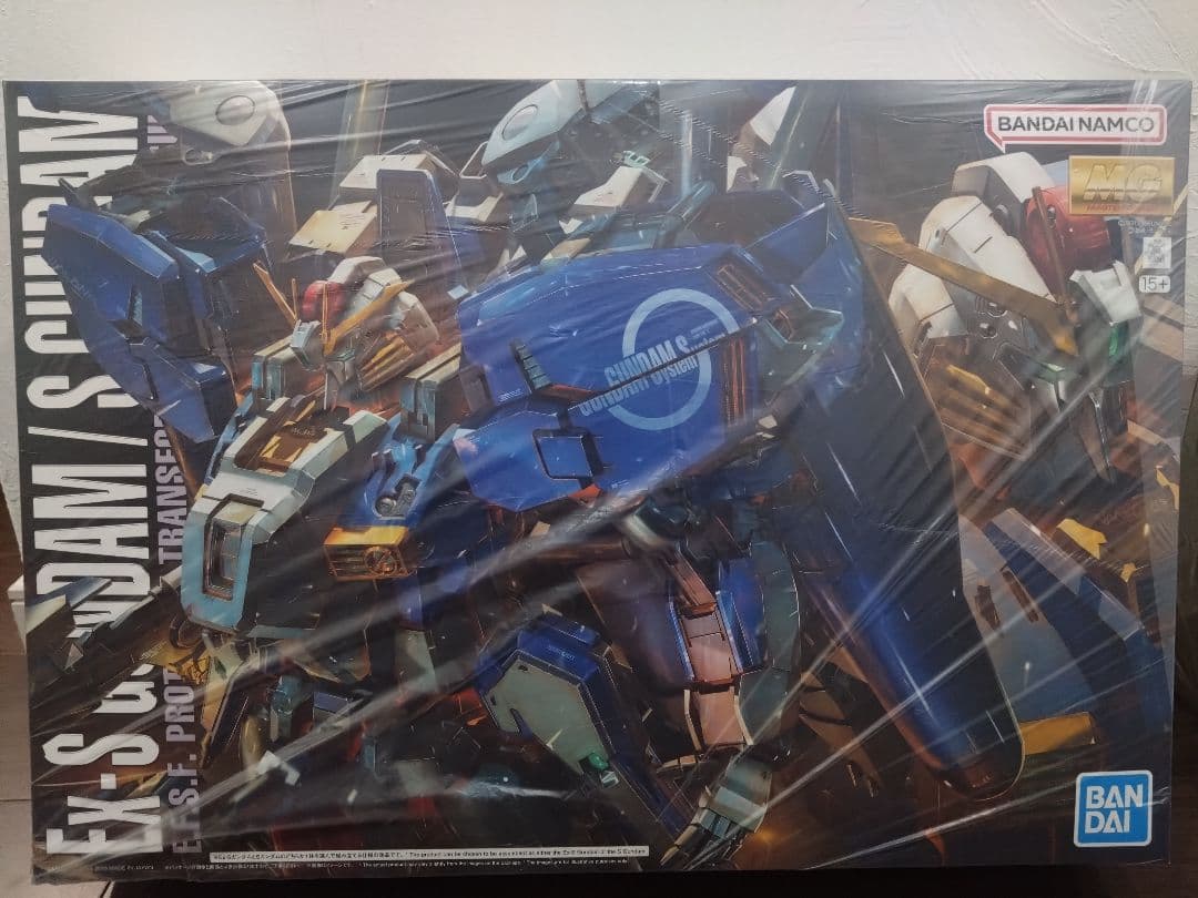 MG 1/100 Ex-Sガンダム/Sガンダム