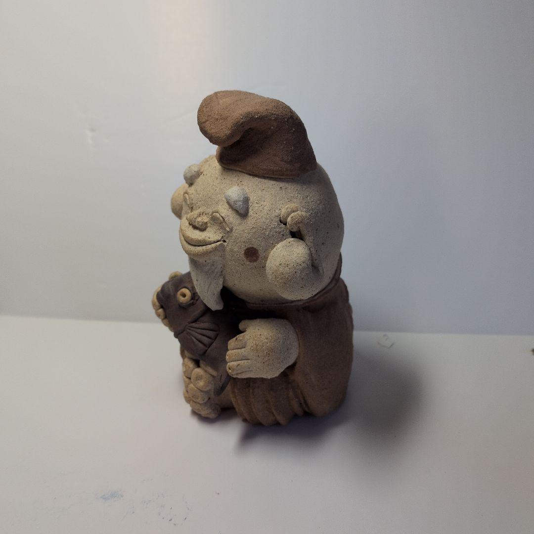 小林牧牛さんの恵比寿さんと大黒さんの陶人形