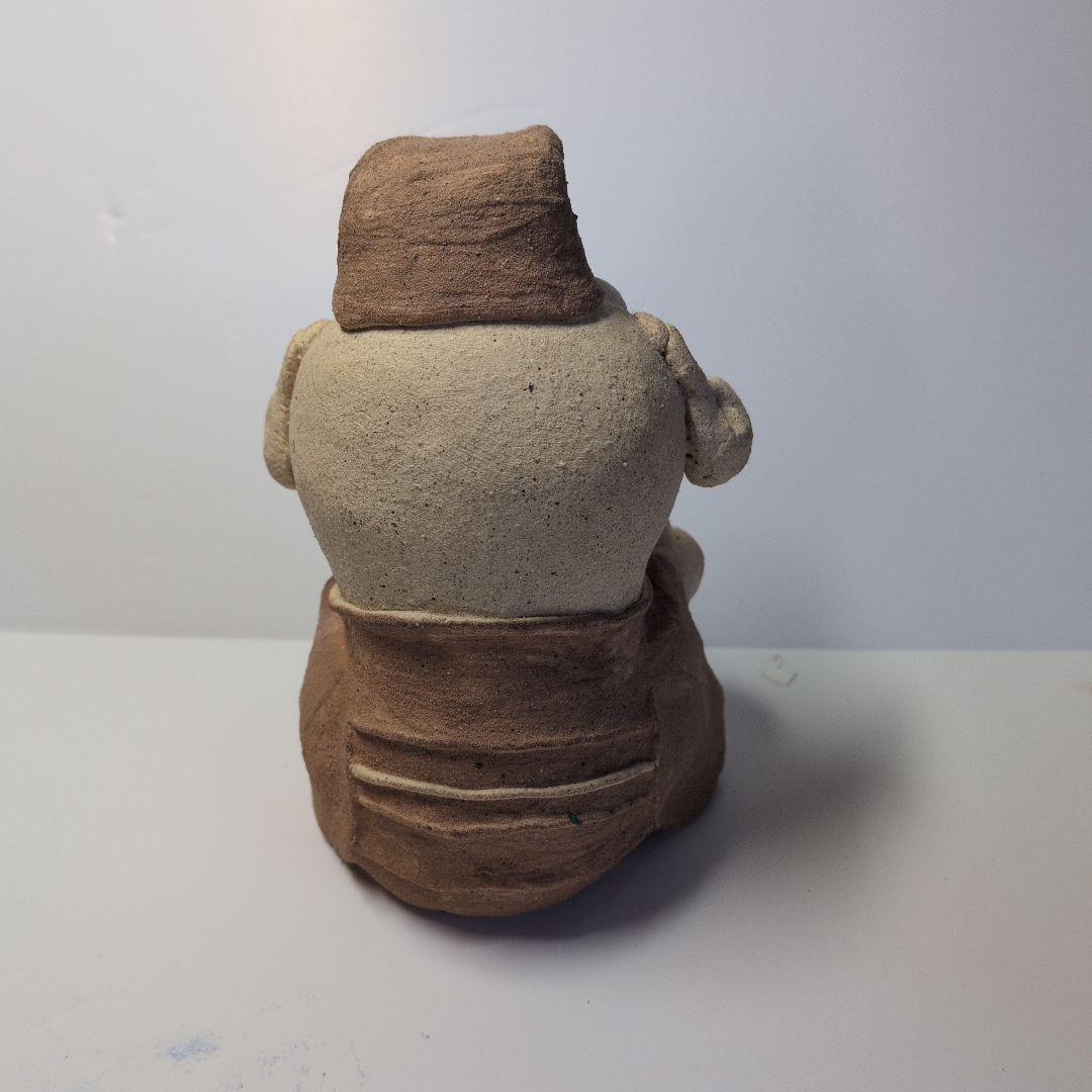 小林牧牛さんの恵比寿さんと大黒さんの陶人形