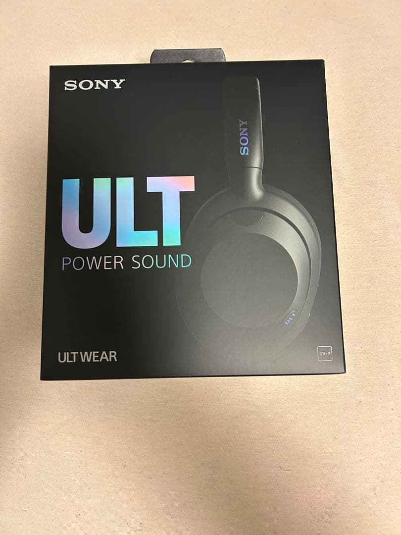 SONY ULTWEAR ワイヤレスヘッドホン ブラック