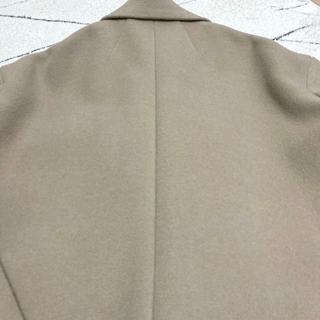 Spick & Span W/Nyモッサジャケットライクコート 38