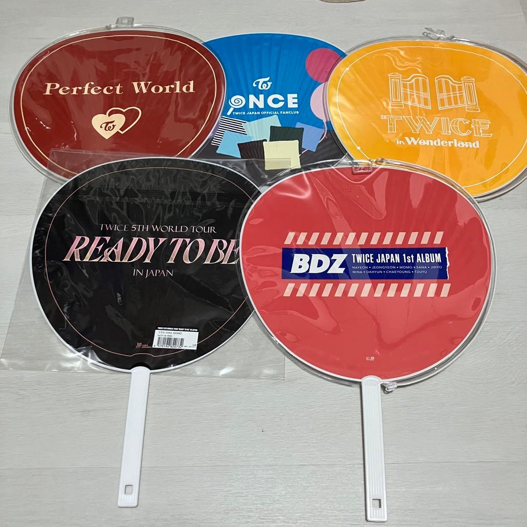 TWICE サナ　うちわ13枚セット＋うちわケース