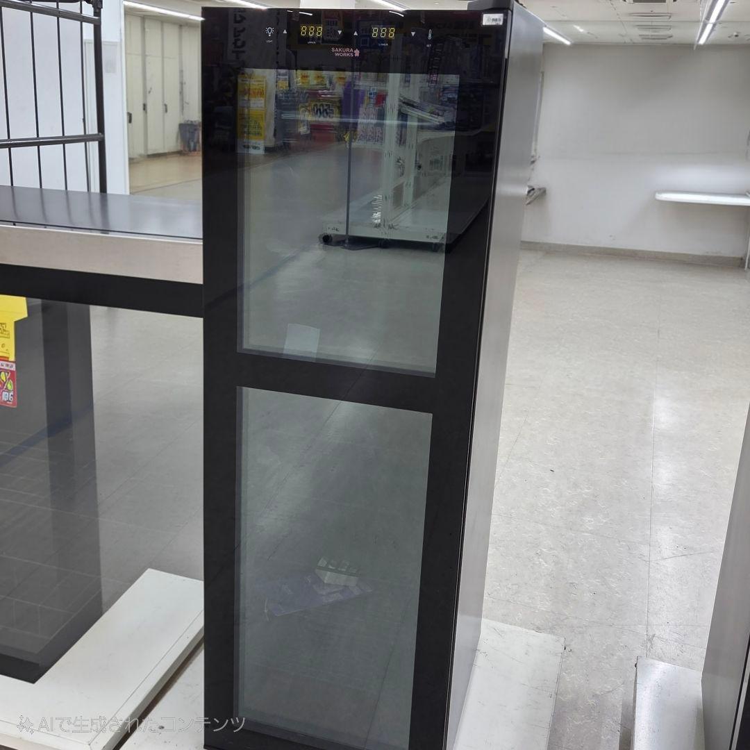 SAKURA WORKS ワインセラー SB38 ガラス扉