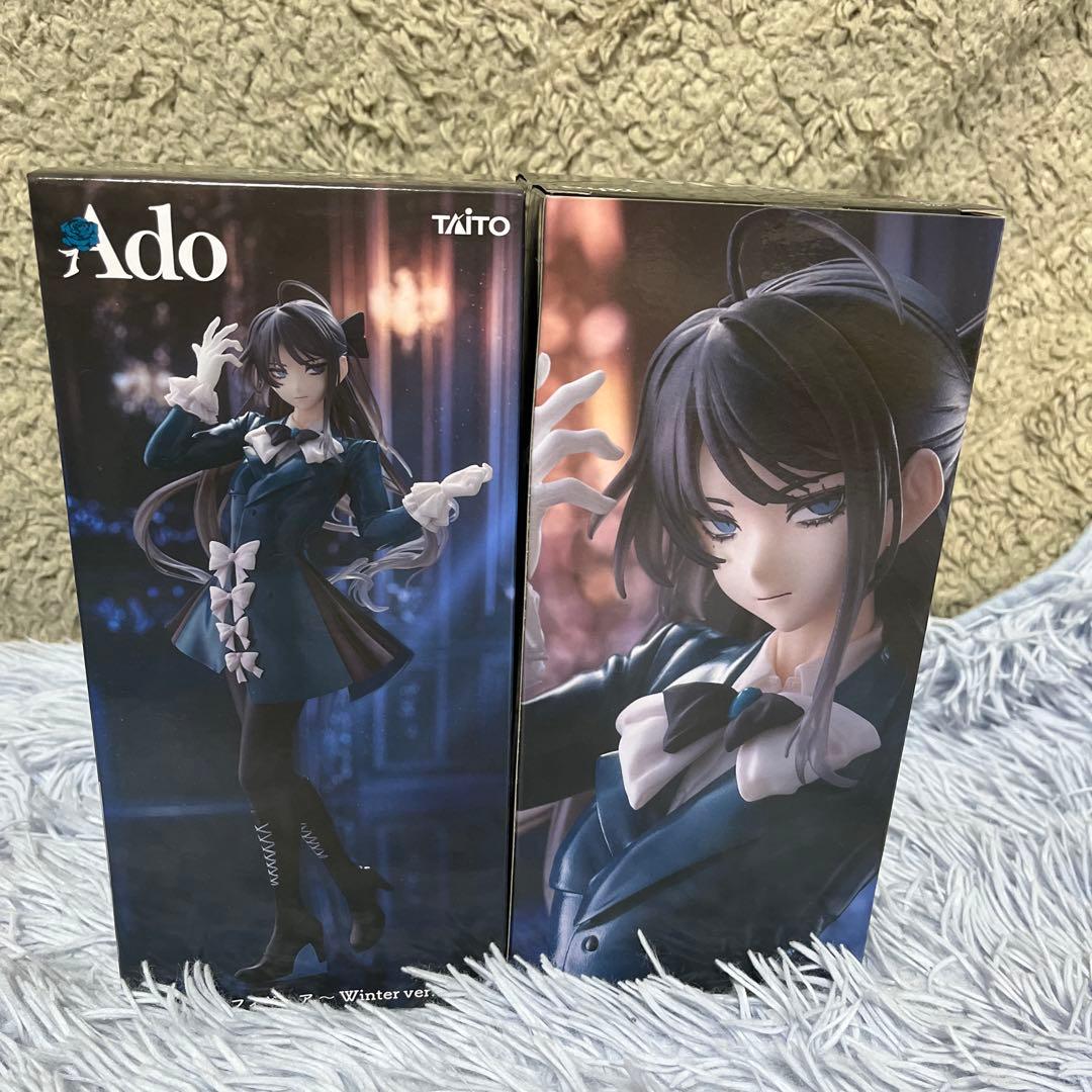 【ラウンドワン限定】Ado　フィギュア＆ペンライトケース＆収納BOX 6点セット