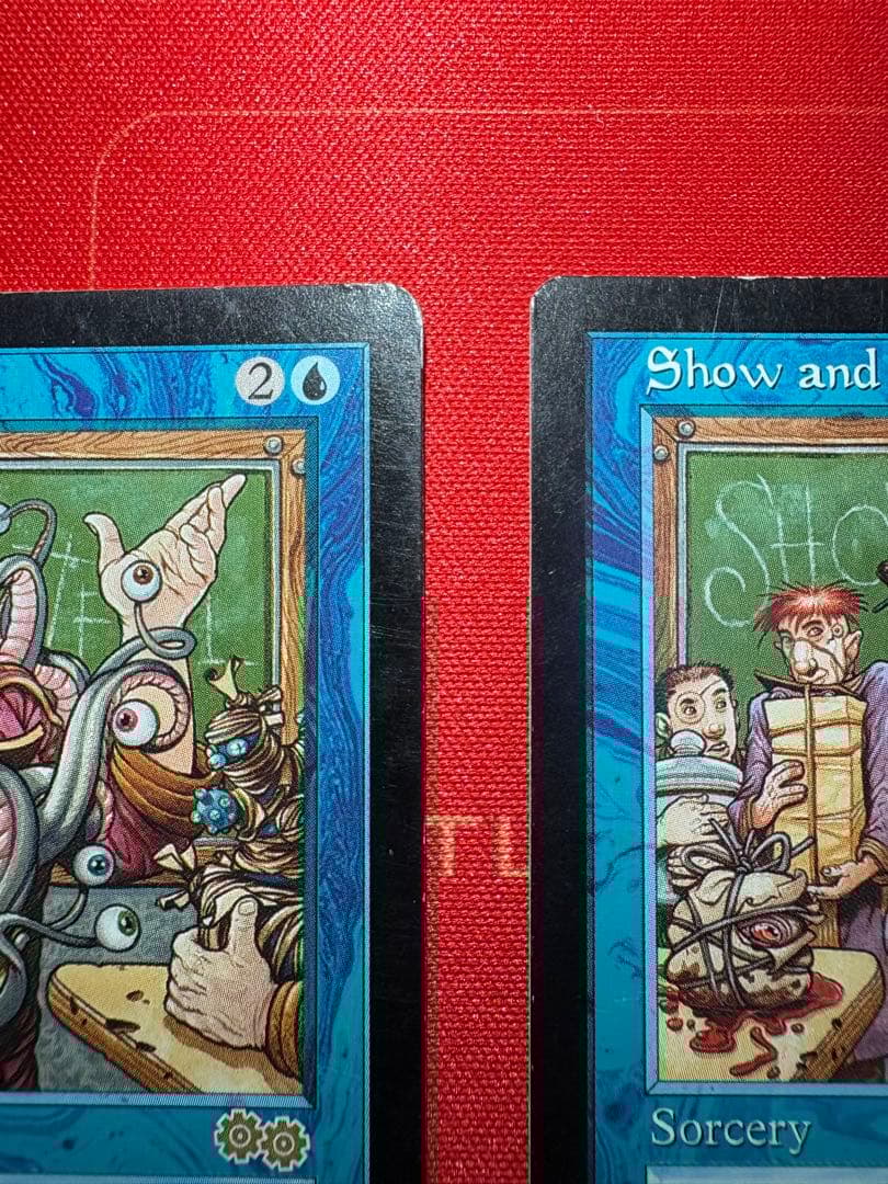 実物提示教育　ウルザスサーガ　英語　4枚セット