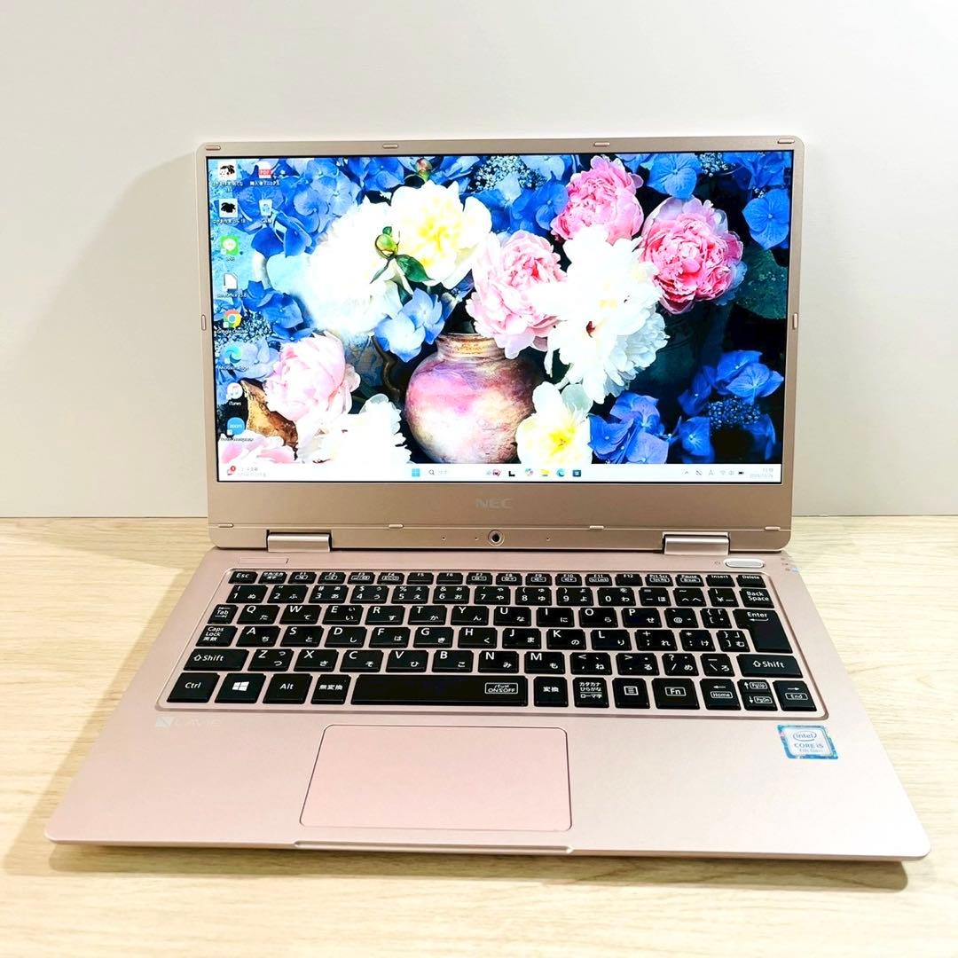 かわいいピンク❤ SSD ノートパソコン フルHD カメラ windows11