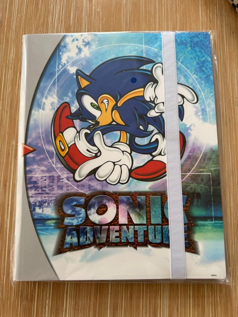 新品未開封　ソニックアドベンチャー　カードバインダー　ファイル