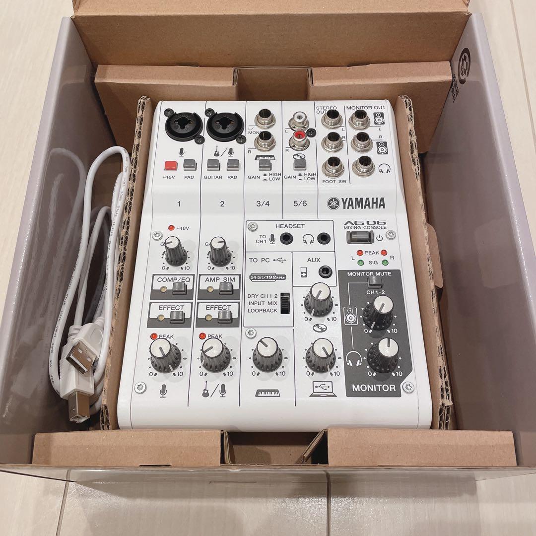 YAMAHA AG06 オーディオインターフェース