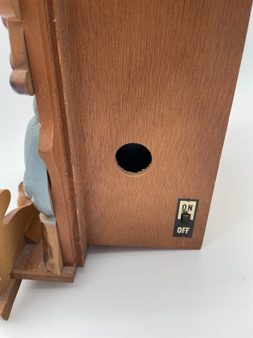 となりのトトロ 壁掛け時計4MJ806RH M1838N PM-15木製ジブリ②