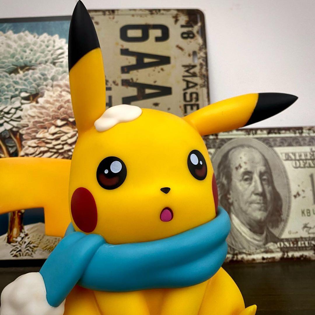 ピカチュウ フィギュア 青いスカーフ約23cm