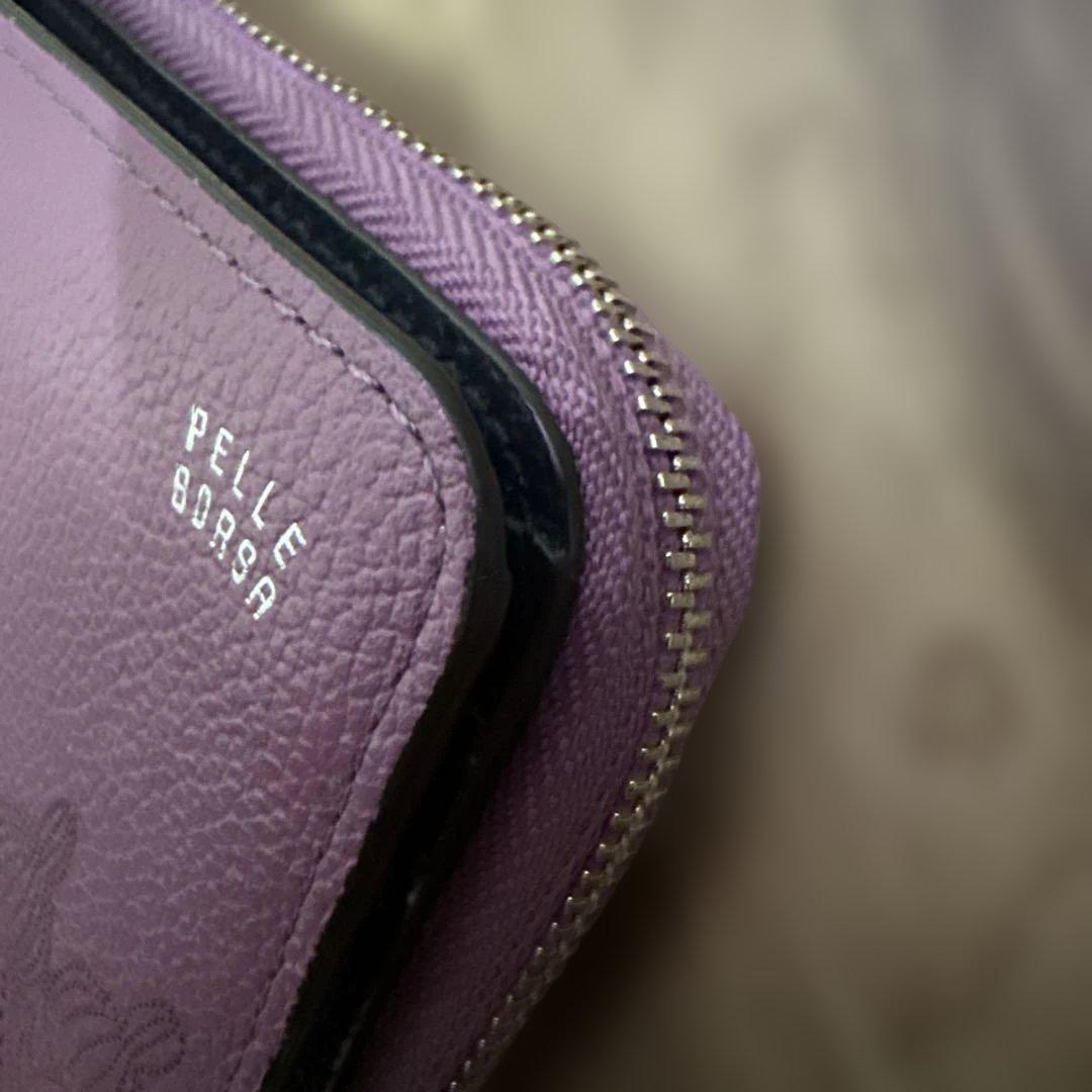 ムーミン×ペレボルサ「リトルミイ」 PELLE BORSA 二つ折り財布