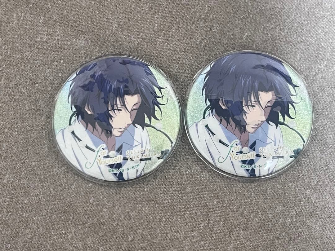 新テニスの王子様 幸村精市 500タイトル缶バッジ 2個