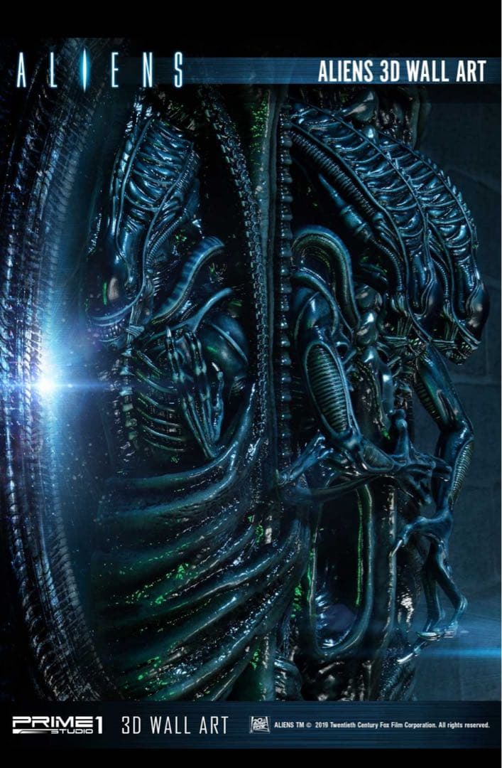 prime1 プライム1スタジオ　エイリアン　3Dウォールアート　スタチュー