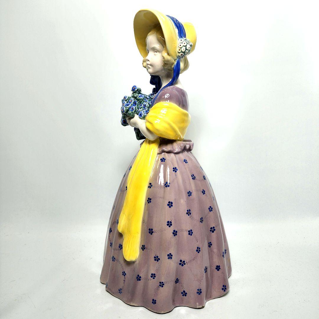 ヴィンテージ 陶磁器 人形 ゴールドシャイダー社製 高さ約40cm