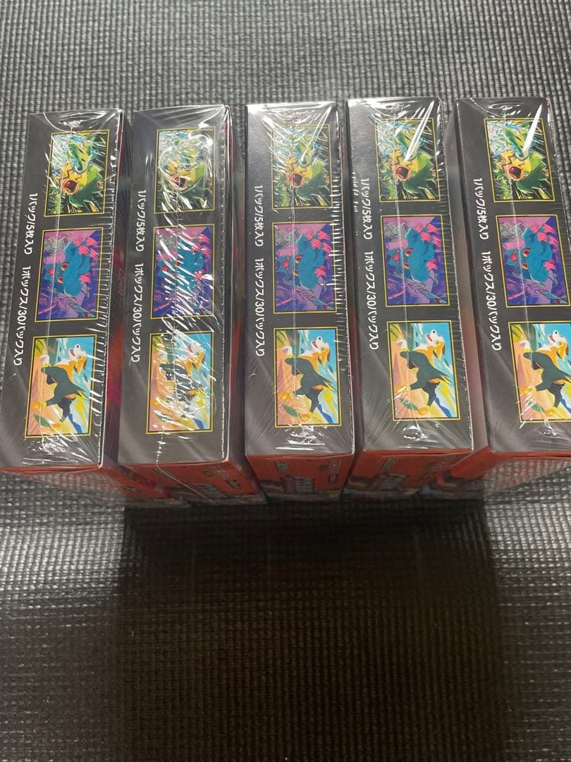ポケモンカード　インフェルノX 5BOX 新品未開封 シュリンク付き