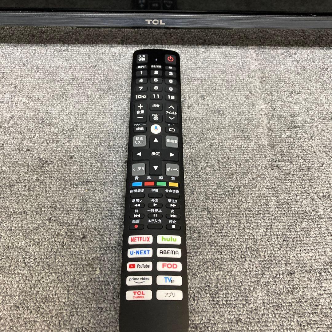 TCL55インチ液晶カラーテレビ55C645 スマートテレビ　2023年製