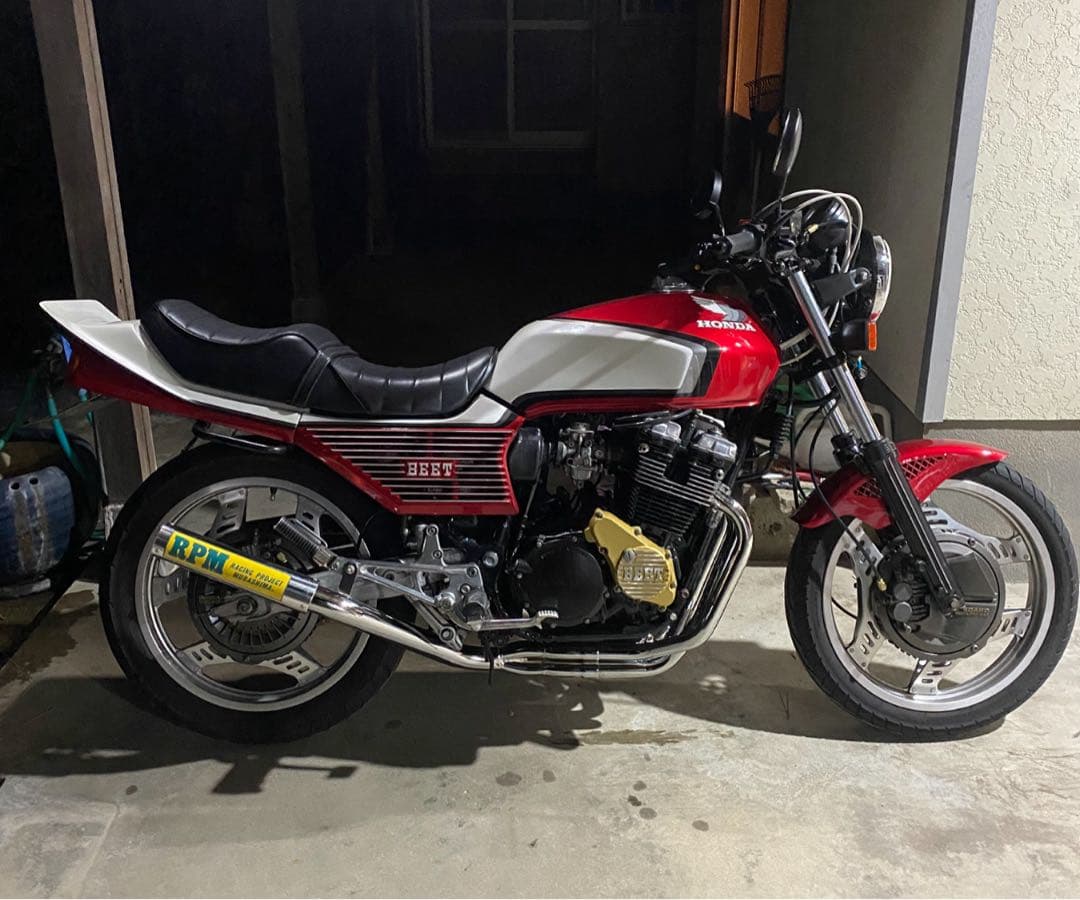 HONDA CBX 400f/550f タンク 赤/白