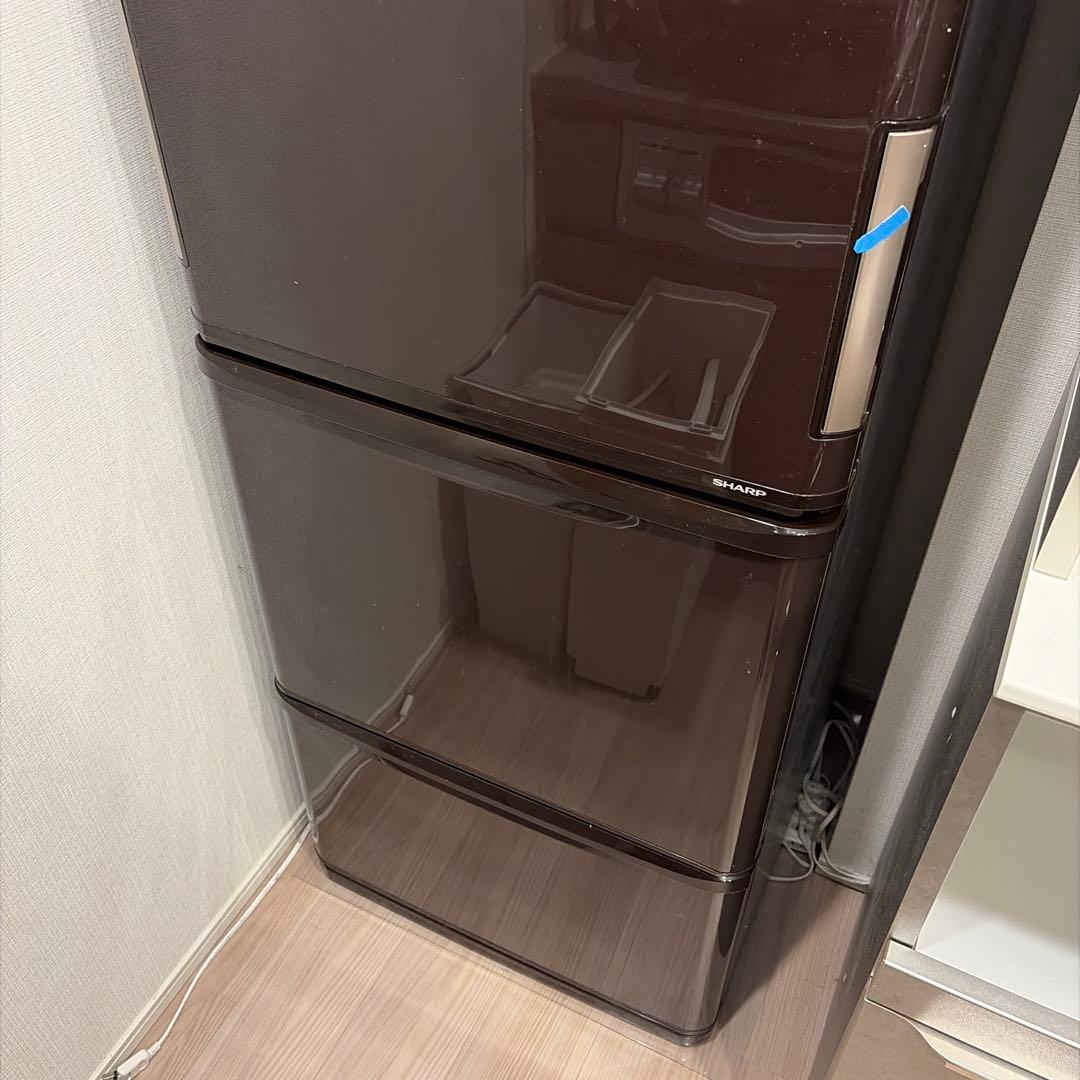 SHARP 冷蔵庫350L SJ-PW35C-T