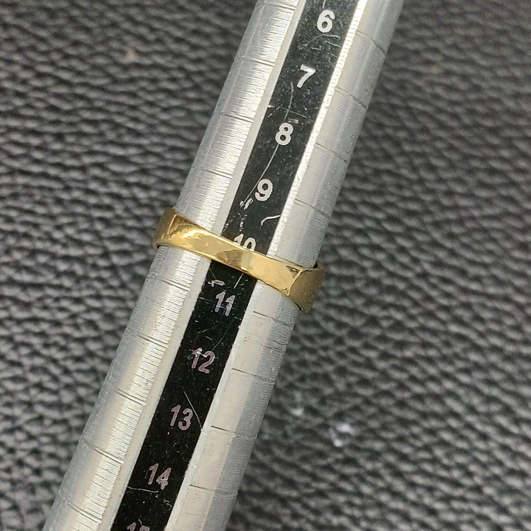 (C010503) K18 YG リング 指輪 約10号