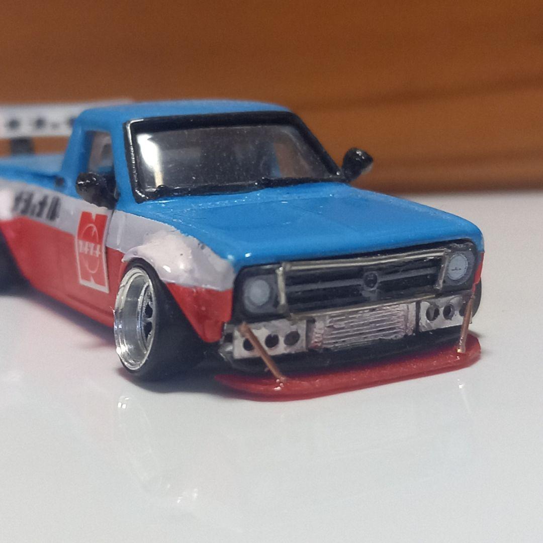 ホットウィール　サニートラック(ナショナルカラーに大改造～！)