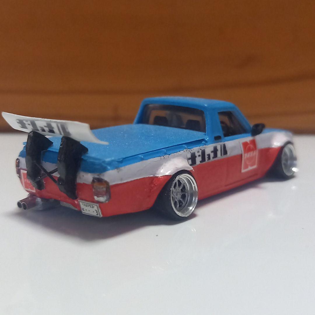 ホットウィール　サニートラック(ナショナルカラーに大改造～！)