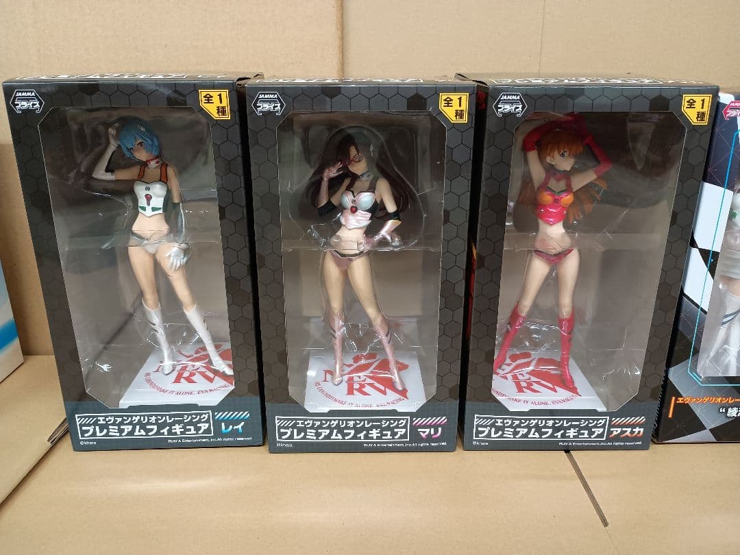 新世紀エヴァンゲリオン エヴァレーシング　フィギュアセット